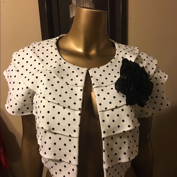 anthracite Jackets & Blazers - NWOTBlack and white cropped blazer size 4